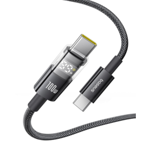 Baseus 6' USB-C Fast Charging Cable w/LED Display