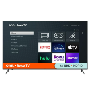 onn. 75” Class 4K Smart LED TV