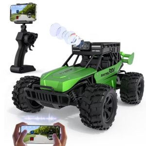 RC Car w/Batteries & 1080P FPV Camera