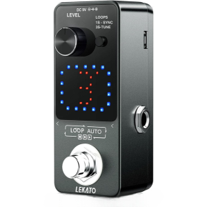 Guitar Looper Pedal w/LED Screen