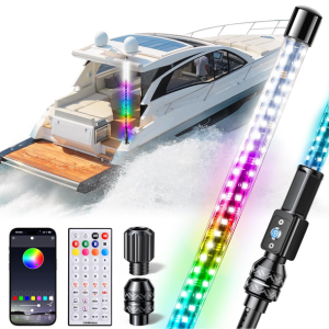 Boat 4' LED Navigation Light w/APP & Remote