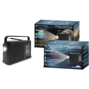 Bluetooth Radio w/Flashlight & USB Playback