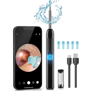 Camera Ear Wax Removal Tool Kit w/HD Scope