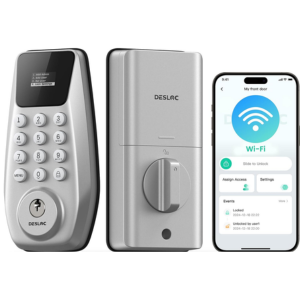 Desloc C100 Plus WiFi Keyless Smart Lock w/Remote & App