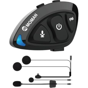 Moman RS-S NC Motorcycle Helmet Headset