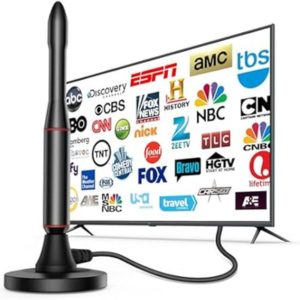 Indoor 4K 1080P 650+ Miles Digital TV Antenna