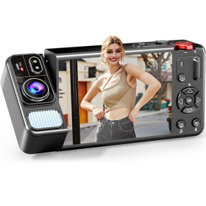 4K Digital Vlogging Camera w/Flip Screen