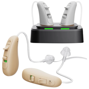 RCA Digital OTC Hearing Aid Set w/Charging Base