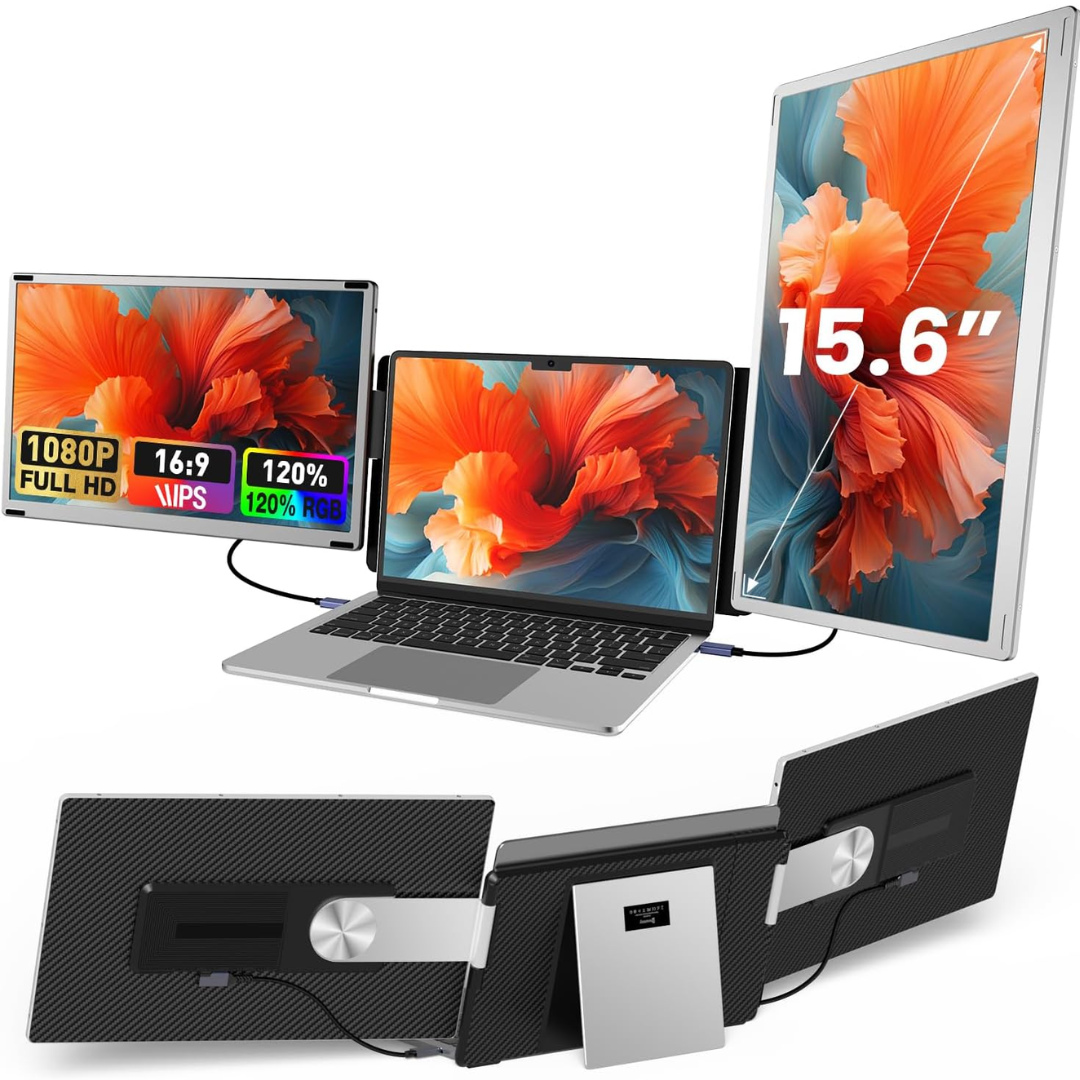 Detachable Dual Monitor 15.6