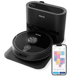 iHome AutoVac Nova S1 Pro Self-Empty Robot Vacuum w/App