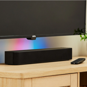 onn 2.0 Channel LED Bluetooth Soundbar