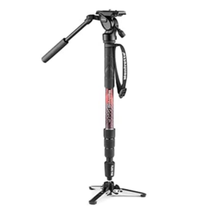 Manfrotto Element MII Video Monopod w/Live Fluid Head