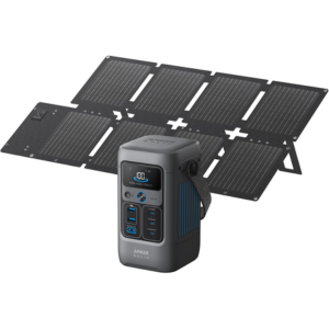 Anker Solix 192Wh Power Bank Station w/60W Solar Panel