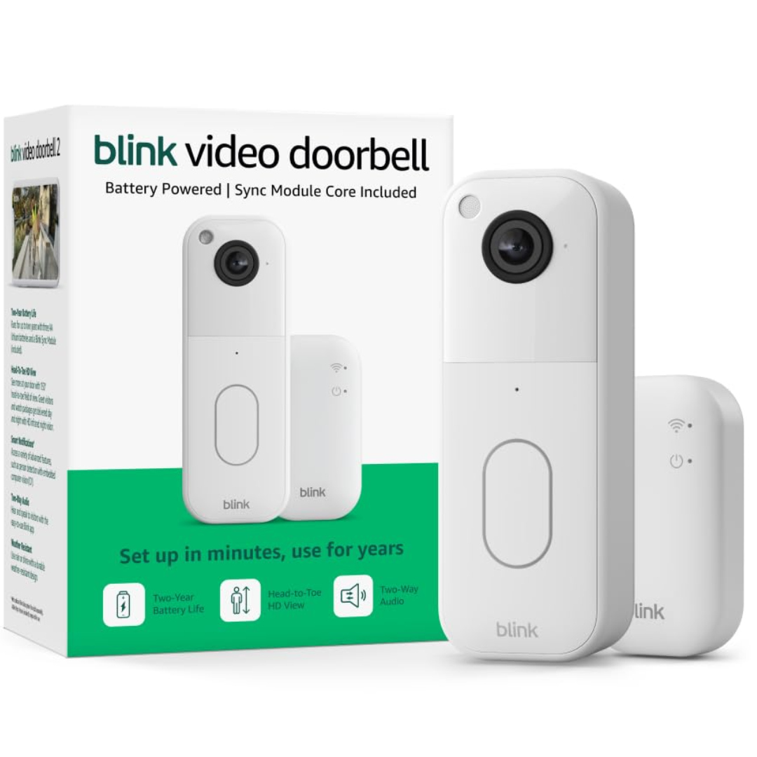Blink Video Doorbell (Newest Model)