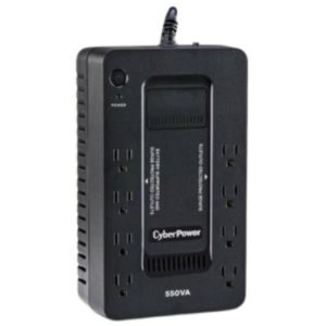 CyberPower 8-Outlet 550VA/330W Battery Backup
