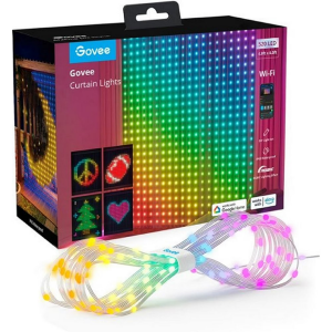 Govee 6' Outdoor RGBIC Smart Curtain Lights