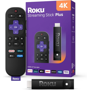Roku Streaming Stick Plus 4K w/Voice Remote