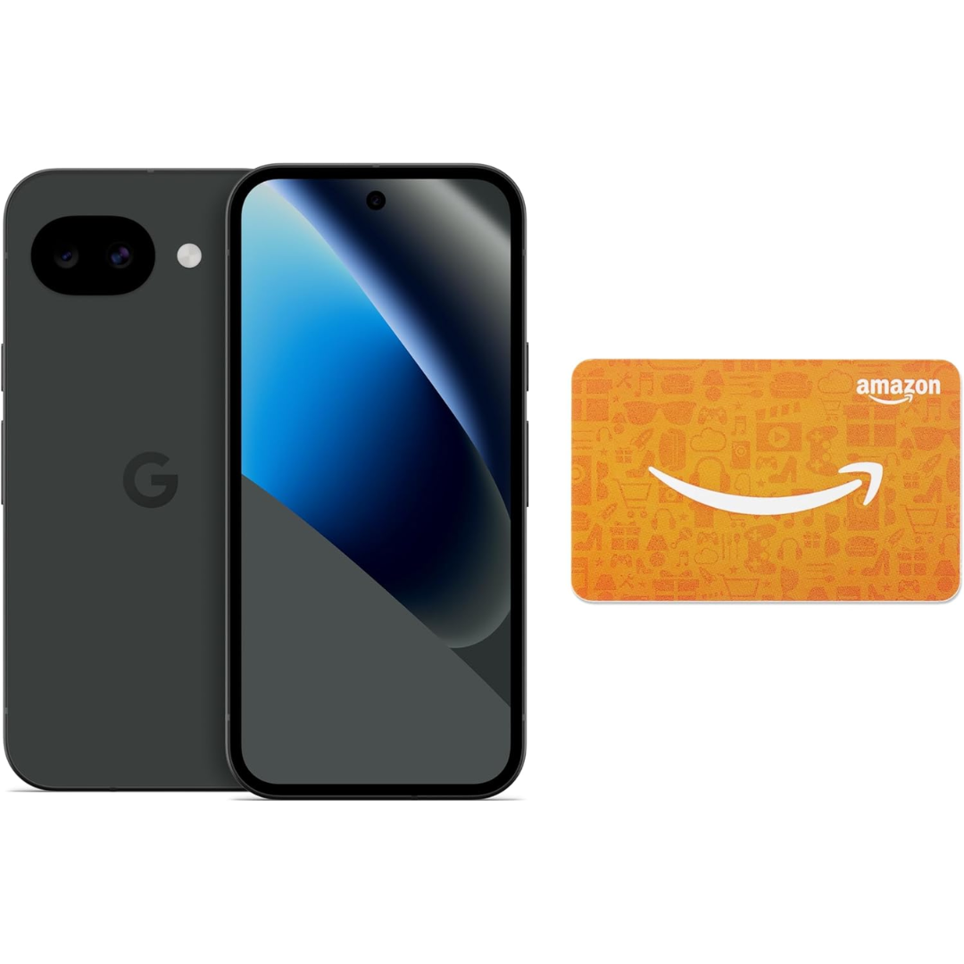 Google Pixel 10a 128GB Smartphone + $100 Amazon Gift Card