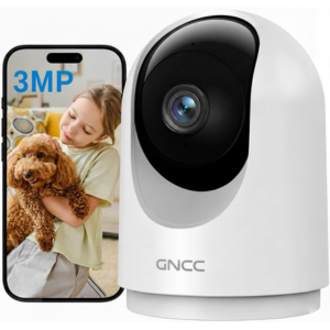 2K Indoor Security Camera w/Night Vision