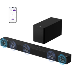 5.1CH Surround Sound Bar w/Subwoofer