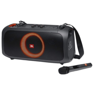 JBL Partybox On-The-Go LED Wireless Speaker w/Mic