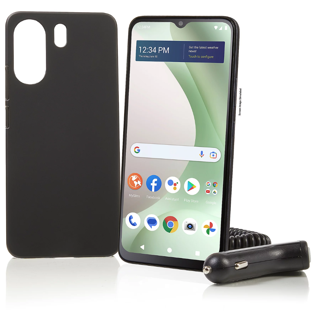 Tracfone BLU View 5 64GB Smartphone w/ 1500 Talk/Text/Data