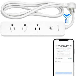 3-Outlets WiFi Surge Protector w/App