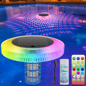 Solar Pool Ionizer Floating Light