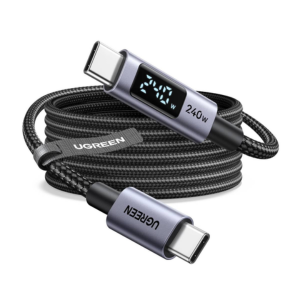 Ugreen 6' 240W USB-C Fast Charging Cable w/Digital Display