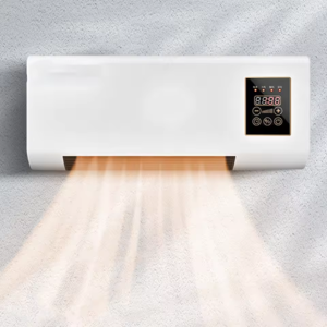 Wall-Mounted 1800W Heater w/Remote