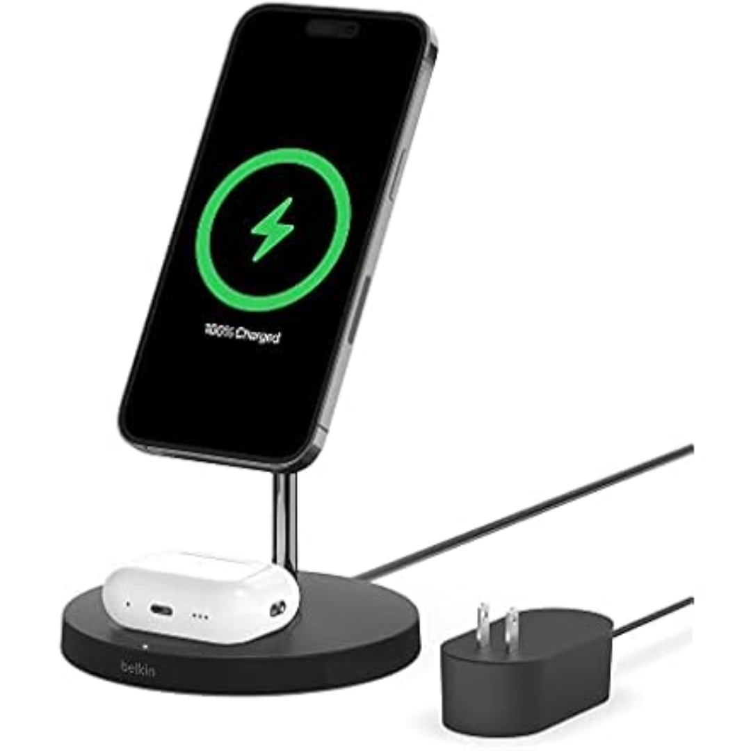 Belkin MagSafe 2-in-1 Wireless Charger w/Stand