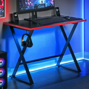 Gamer Gear Jr. Gaming Desk w/LED Light