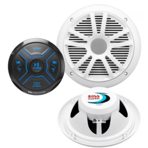 Weatherproof Bluetooth USB Car Speakers