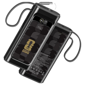 Portable 20000mAh 3-Port Laptop Power Bank