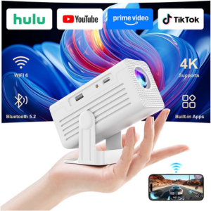 Mini 4K Projector w/App & Remote