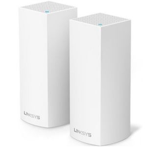 2-Pack Linksys Velop Tri-Band Wi-Fi Router