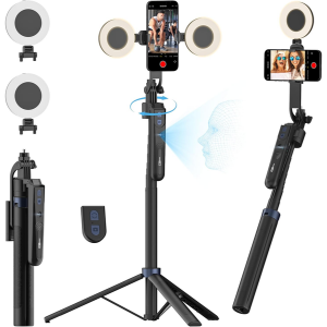Auto Face Tracking 360 Rotation Phone Tripod