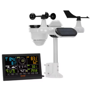 7-in-1 WiFi Weather Station w/Sensor Alarm