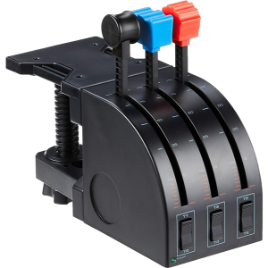 Logitech G Saitek PRO Flight Throttle Quadrant Axis Levers