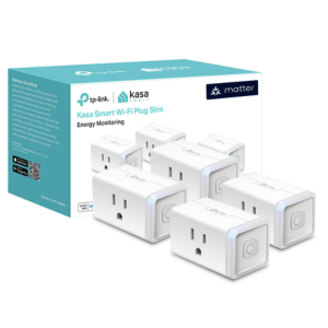 4-Pack TP-Link Kasa Matter Smart Plugs