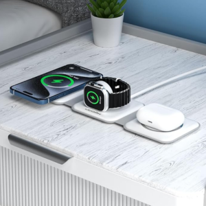 3-in-1 Magnetic Foldable Wireless Charger for iPhone