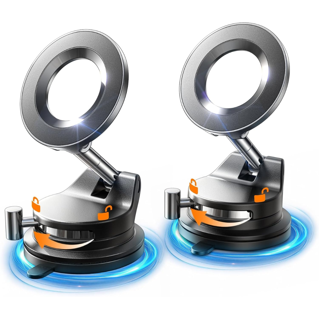Lisen 2-Pack Magnetic Car Phone Mount