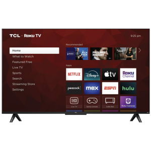 TCL 43” 4K UHD HDR Smart Roku TV