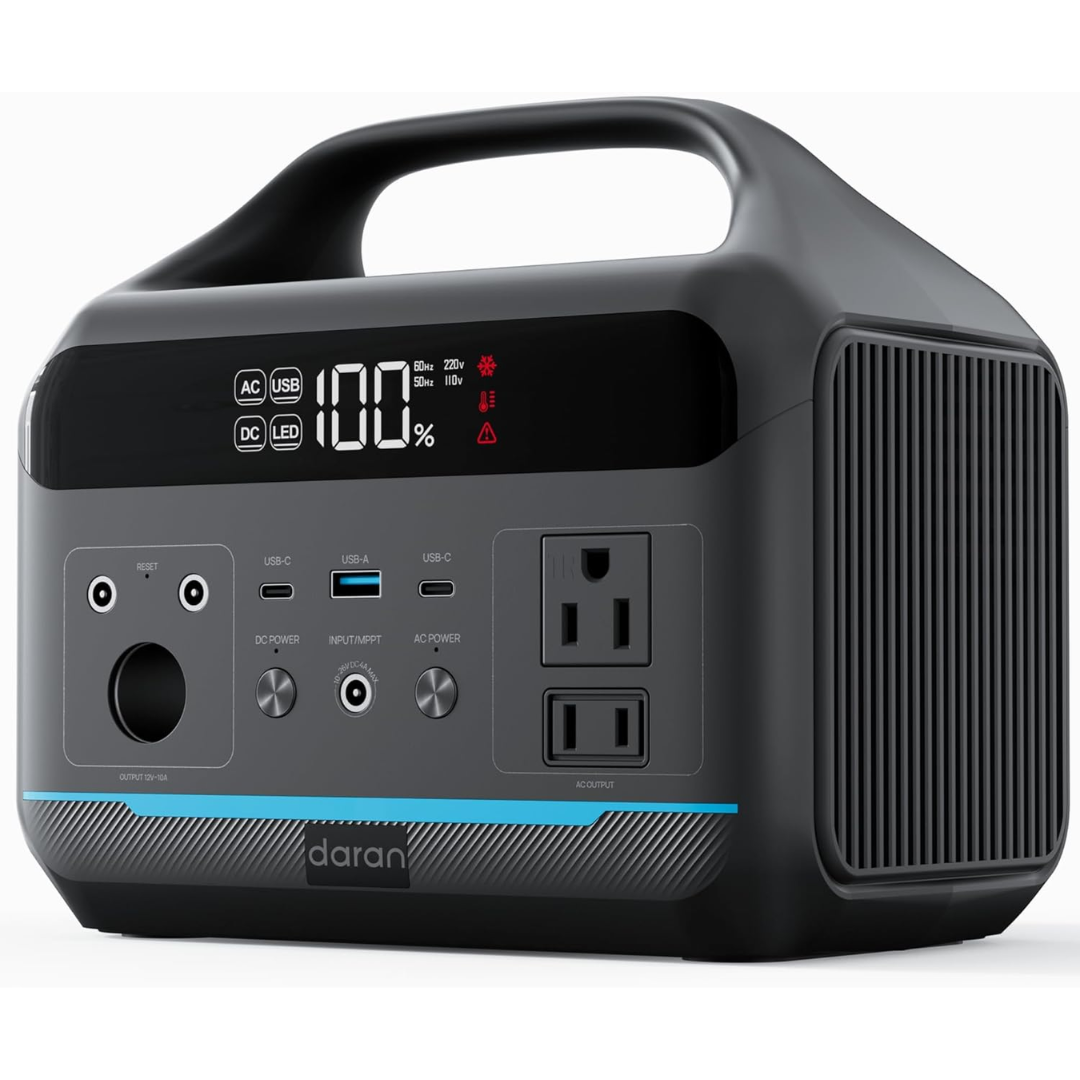 Portable 600W LiFePO4 Power Station