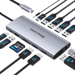 14-in-1 USB-C Docking Station Hub
