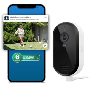 Arlo Essential Security Camera 2K (2025) w/App