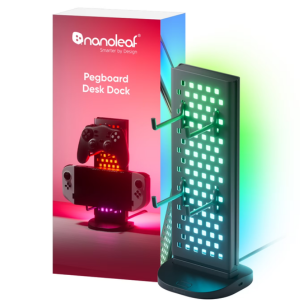 Nanoleaf Pegboard Desk Dock w/Light