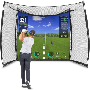 GoSports 10' Golf Practice Net Cage w/Screen