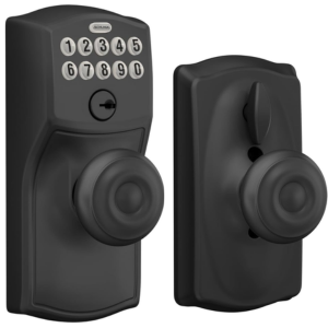 Schlage Camelot Keypad Lock w/Lever Handle