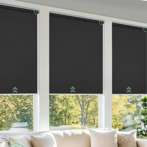 Motorized Blackout Window Blinds w/Alexa